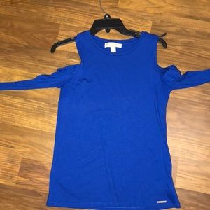 Michael Kors royal blue shirt